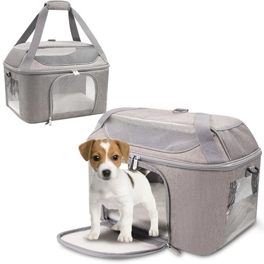 Airlane Approved Travel Crate Dog Carrier - Dog Carrier For Airplane