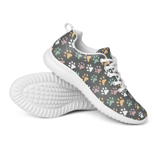 Dog Themed Sneakers - Paw Print Design